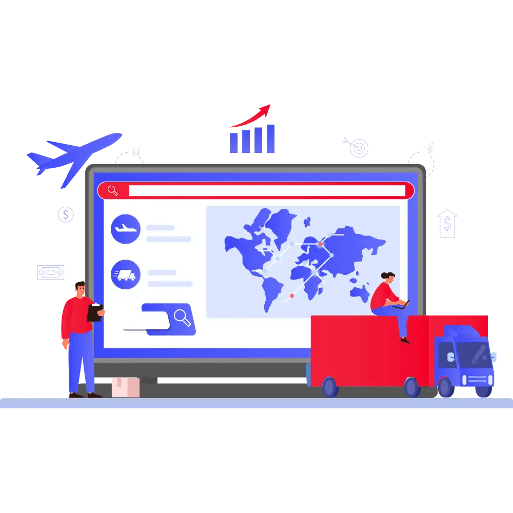 Logistics & Supply Chain background visual