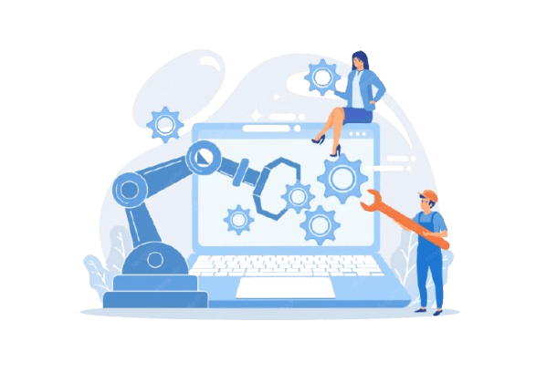 Manufacturing background visual